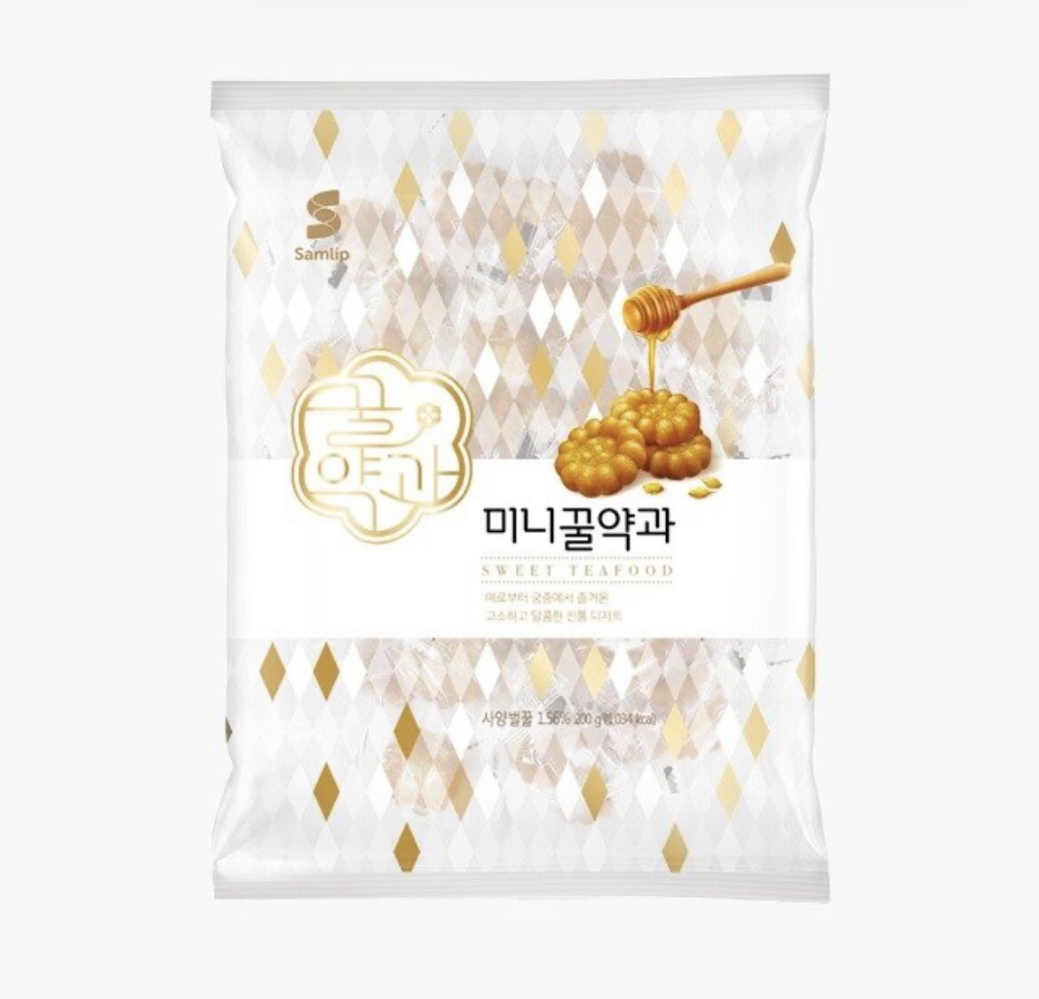 Samlip] Korean Traditional Snack Sweet Mini YAKGWA Cookie 200g