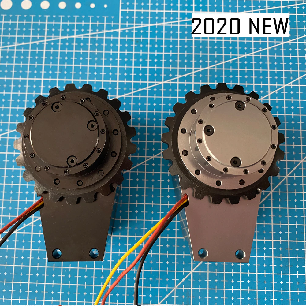 Upgraded brushless walking motor for 1/12 rc hydraulic excavator