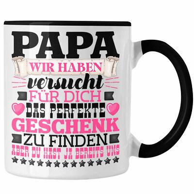 Trendation - Papa Geschenk Tasse Geschenkidee für Besten Vater Geschenk von Toch