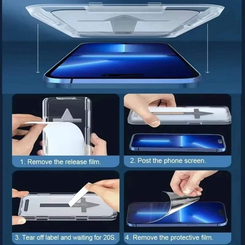 1-3Pcs One-click Installation HD Screen Protector For Samsung S25 S24 Ultra S23 - Picture 10 of 12