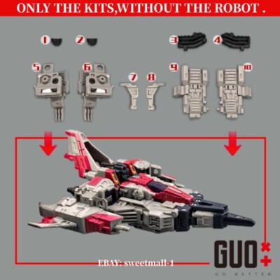 IN STOCK! GO BETTER Filler Upgrade Kit For Legacy United Cybertron Starscream
