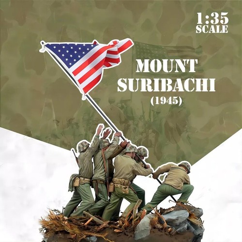 1/35 Resin Figure Model Kit Korean Infantry Soldiers Army Girl Man War