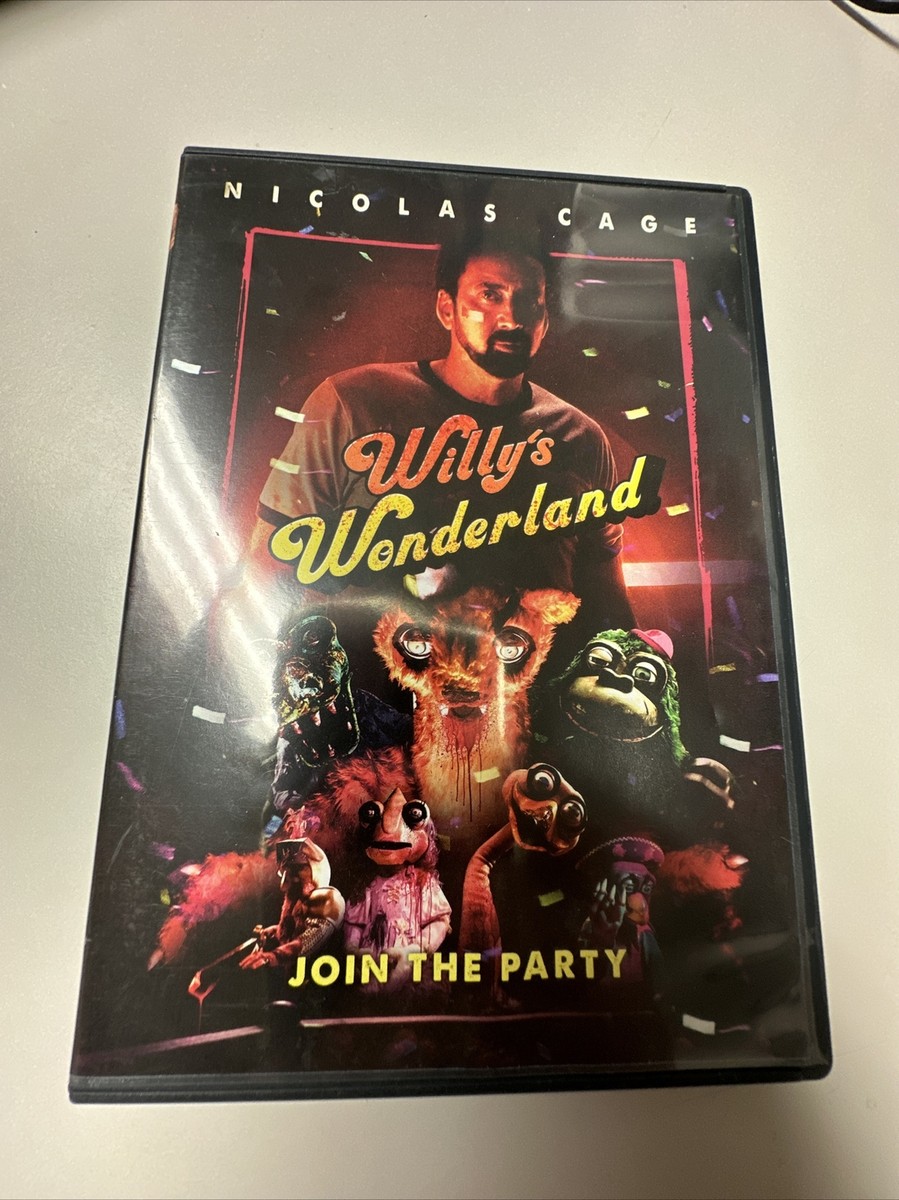 Willy's Wonderland (DVD, 2021) Nicolas Cage Brand | eBay
