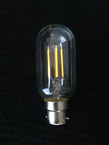 T45 Tube LED COB Filament Edison Bulbs Vintage 4W B22 Bistro Hotel Pendant Lamp - Bild 4 von 8