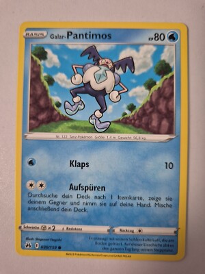 Galar Pantimos 030/159 Pokemon Karte TCG aus Zenit der Könige