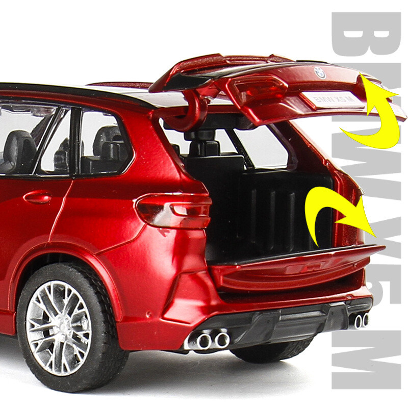1:32 X5 M SUV Model Toy Car Diecast Toy Vehicle Doors Open Pull