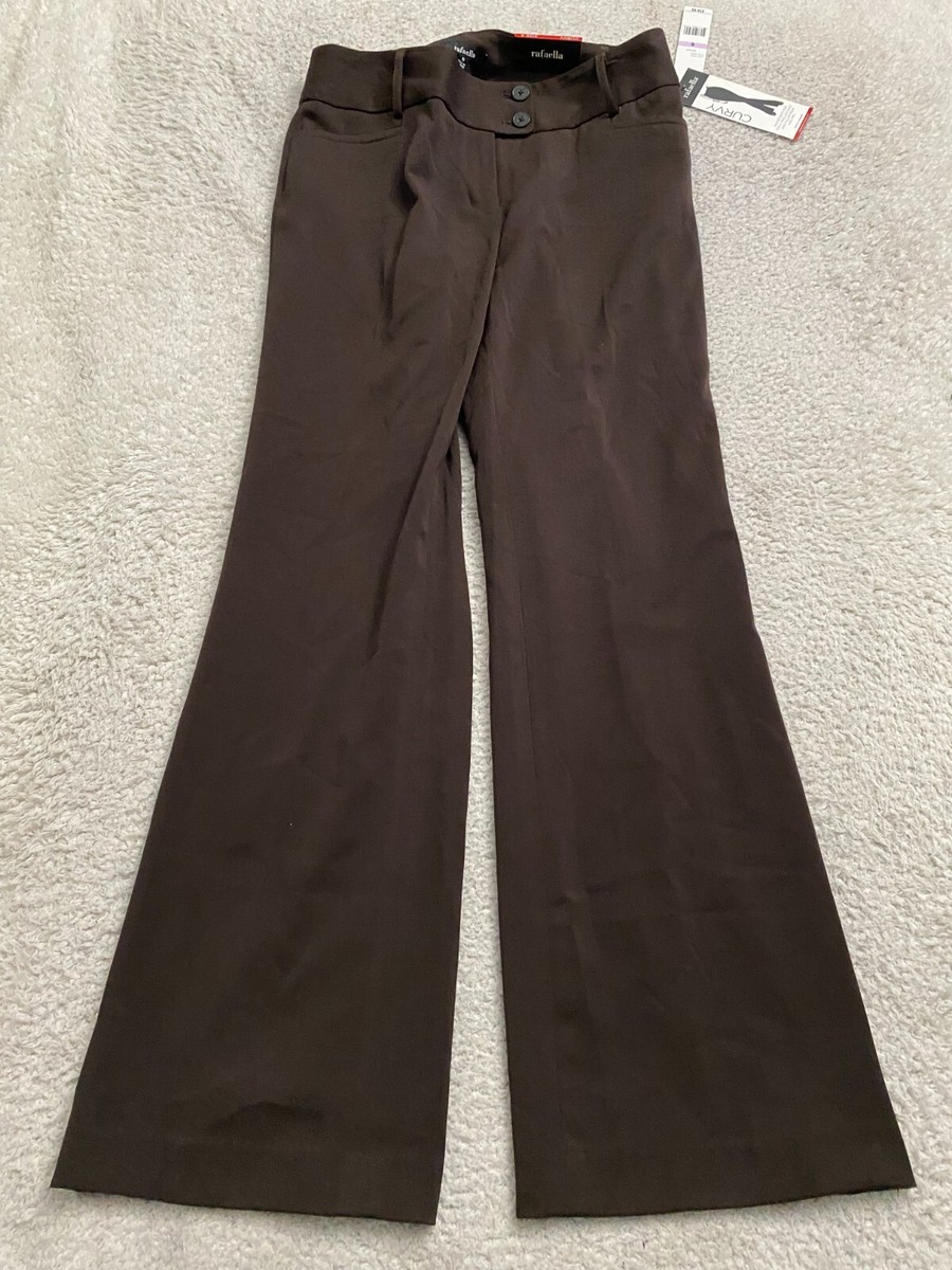 Dress Pants Rafaella Bootcut Jeans Rafaella Women Curvy Bootcut