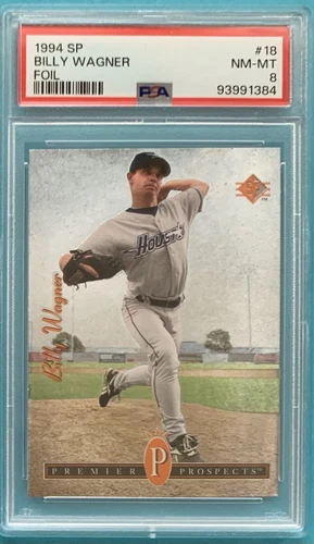 1994 Upper Deck SP Foil #18 Billy Wagner PSA 8 NM-MT Rookie Card HOF