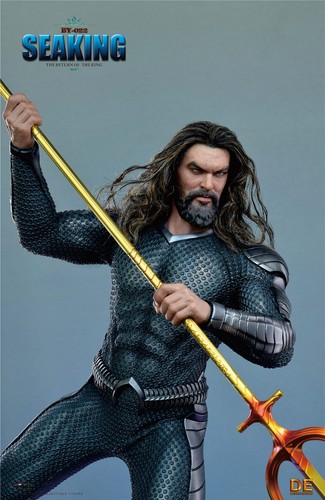 BY-ART BY-022 1/6 Aquaman Jason Momoa Action Figure 12inches - Picture 11 of 13