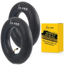2-Pack Replacement Front or Rear Inner Tubes for 90/65-6.5” and 110/50-6.5” M...