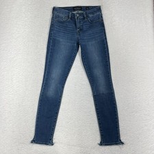 Lucky Brand Ava Super Skinny Jeans Womens 0/25 25x27 Stretch Casual Low Blue