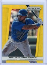 2013 Panini Prizm Gold Prizm #46 Melky Cabrera #05/10