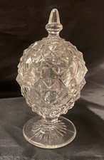 EAPG VINTAGE CHILD'S TOY - SAWTOOTH SUGAR BOWL W SUNBURST BASE