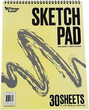 Wired Sketch Book 9" x 12" 30 Sheets per Book for Pencil Pastel Charcoal Crayon