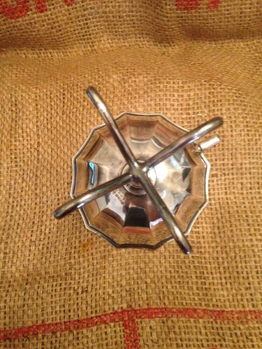Antique Silverplate Martin, Hall & Co Sugar Bowl With Tong Rest Edwardian Caviar - Picture 3 of 8