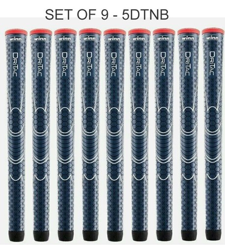 Winn Grips Winn Dri-Tac Navy Blue Golf Grip Standard 5DTNB - FREE SHIPPING - Picture 12 of 13