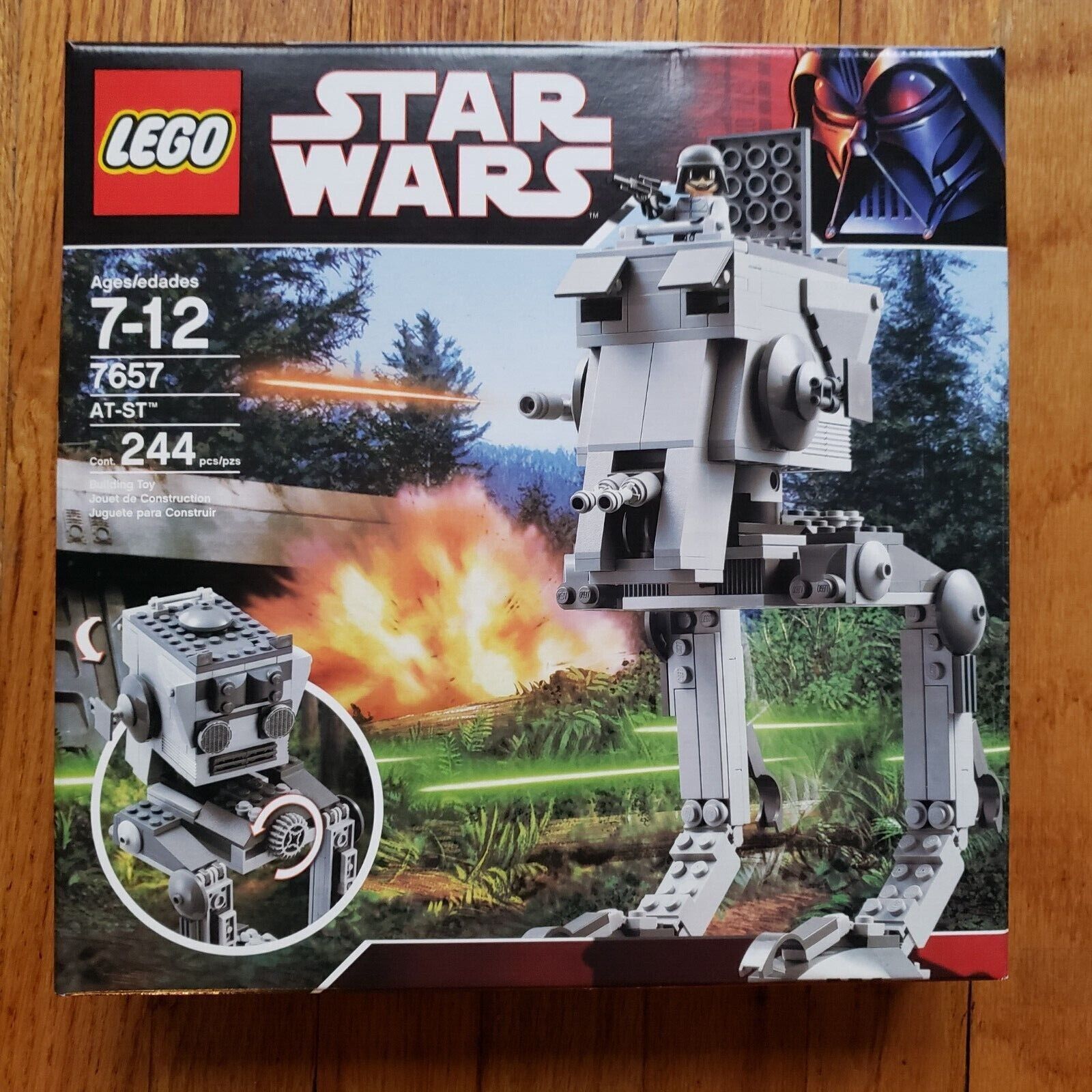 Kom op atom tyv LEGO Star Wars: AT-ST (7657) Set / New Factory Sealed Box 673419090766 |  eBay