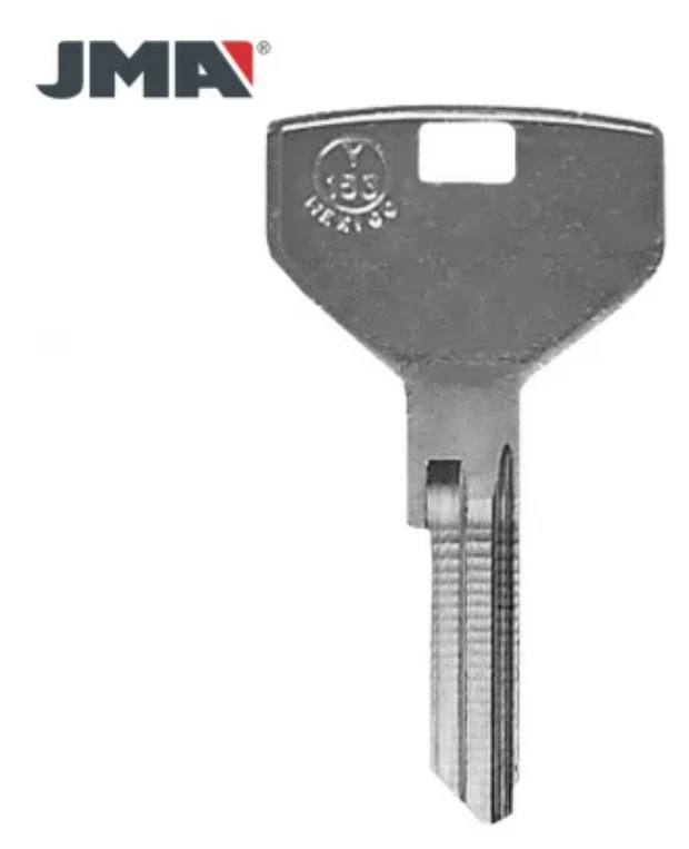 Y153P P1786P CHR18 llave sin cortar en blanco Chrysler / Dodge / Jeep Foto 2 de 4