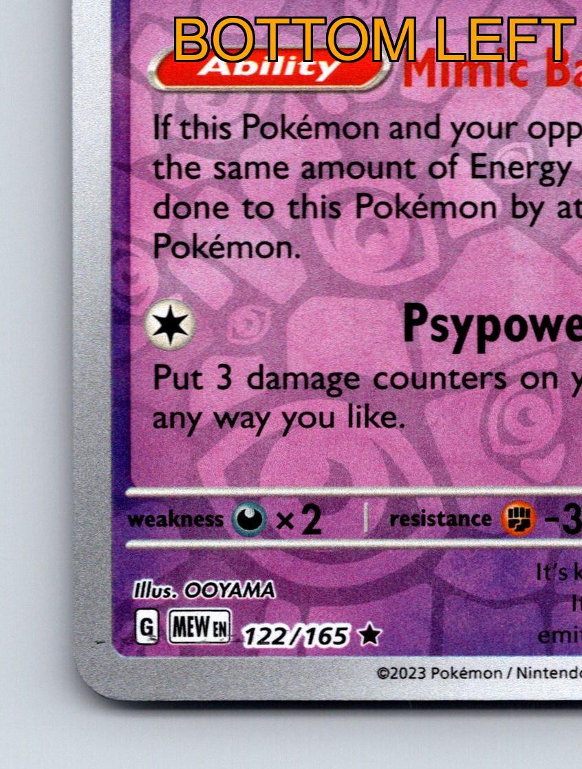 Basic Mr Mime HP 90 Mimic Barrier Ability Psy Power Purple Card | eBay