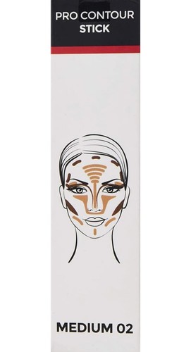 MAKEUP Pro Contour - Sculpt & Highlight Cream Duo Stick - MEDIUM O2 - Picture 3 of 4