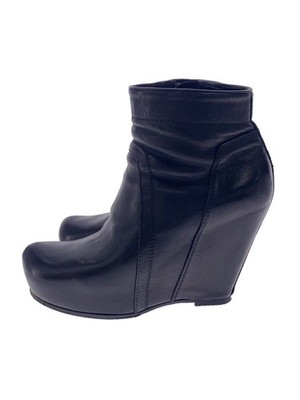 Rick Owens Boots Blk Wedge Sole GSl10