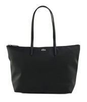 Lacoste Shopping Bag L Shopper Tasche Noir Schwarz Neu