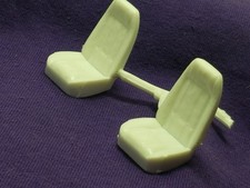 79 Chevy Nova Front Bucket Seats From Mpc 125 Model Kit 1979 Chevrolet Nova