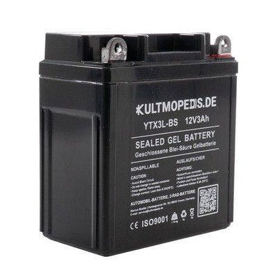 Batterie Gel Akku 12V 3Ah VAPE Zndung fr Simson KR51 Schwalbe Habicht  Star | eBay.de