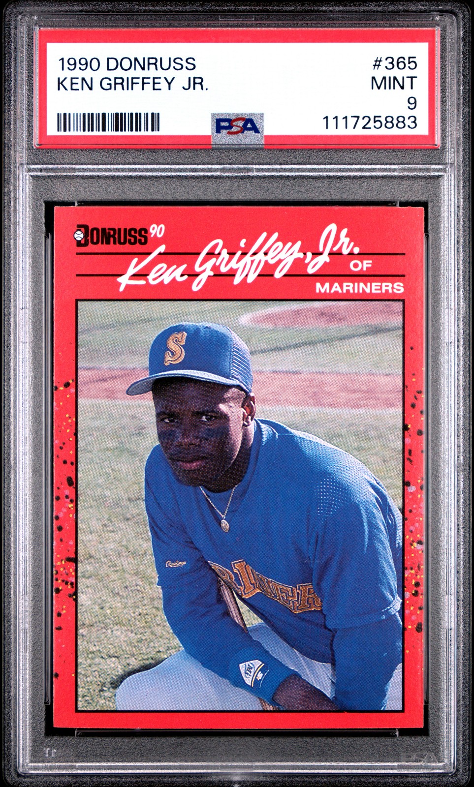 1990 Donruss #365 Ken Griffey Jr. PSA 9 MINT