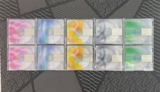 10 TDK Colour MD80 Minidiscs 80 Mins MD Minidisk Recordable HO Series Marble