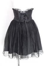 Preview of Moi-meme-Moitie waist Black S-26-06-23-042-MO-SK-AS-ZS Skirt Silver
