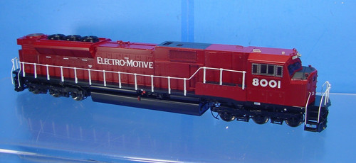 RL HO LATÓN OVERLAND 6607.1 EMD SD80MAC DEMOSTRADOR #8001 LUCES FP NUEVO EN CAJA | Zustand: New