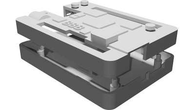 Hülle Case für Beagle Bone Black mit Zugangstasten GPIO 3D gedruckt