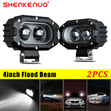 4"lnch LED Work Light Bar 4WD Offroad SPOT Pods Fog ATV SUV UTV Driving Lamp 2X