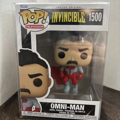 Omni-Man 1500 Funko Pop Television Amazon Invincible Vinyl w/Protector