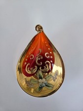 Piatto portagioie vintage in vetro artistico di Murano