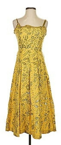 Vintage 2000s NWT Anthropologie Yoana Baraschi Climbing Ivy Dress Sz 10 RARE - Picture 2 of 7