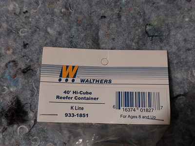 Walthers HO Scale 40  Kühlcontainer