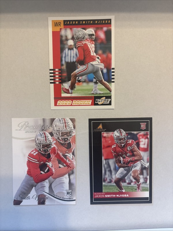 Jackson Smith Njigba Rookie Card Lot