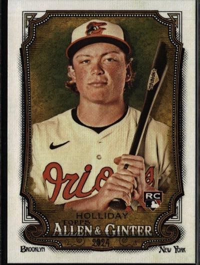 2024 Topps Allen & Ginter #277 Jackson Holliday R399