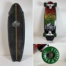 D-Street Stubby Scatter Cruiser Skateboard Longboards Skating Deck