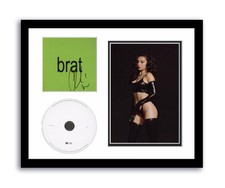 Charli XCX Autographed Signed 11x14 Custom Framed CD Photo Brat ACOA