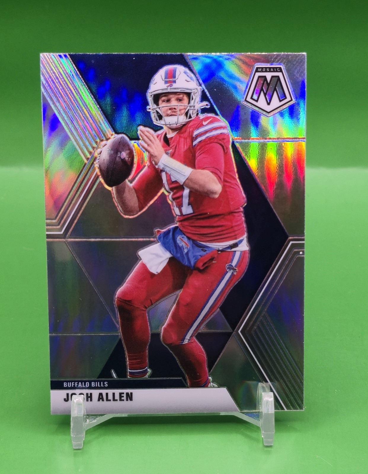 2020 Panini Mosaic - Josh Allen #26 Silver Prizm Buffalo Bills NFL
