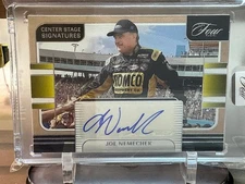 2025 PANINI NASCAR TURN FOUR- JOE NEMECHEK AUTOGRAPHED # CSS-JNK. 20/99