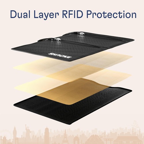 Hidden Travel Belt Wallet W/Rfid Blocker - Picture 4 of 7