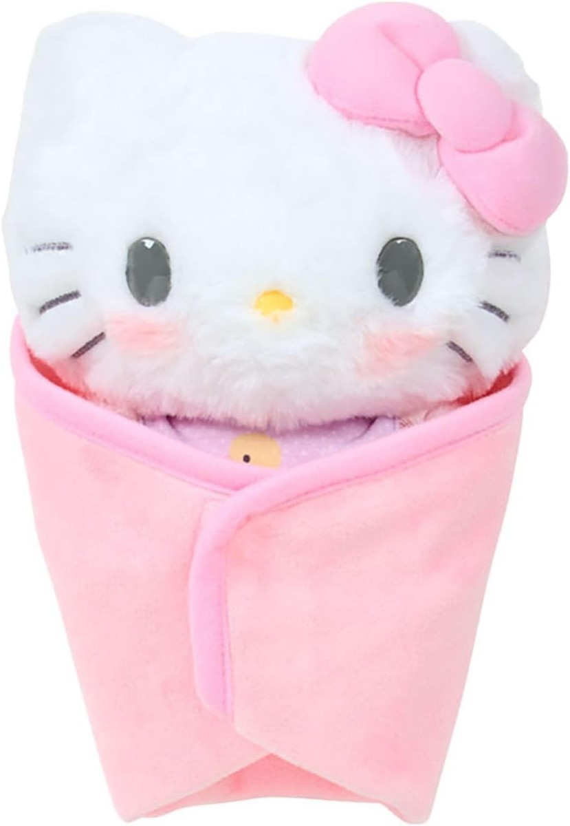Hello Kitty Baby Plush Toy Care Set Character Goods Sanrio