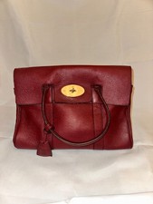 Mulberry Bayswater Black Large Bag Crocodile Leather