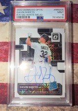 2022 Panini Donruss Optic - Rated Rookie Signatures Gavin Sheets #RRS-GS