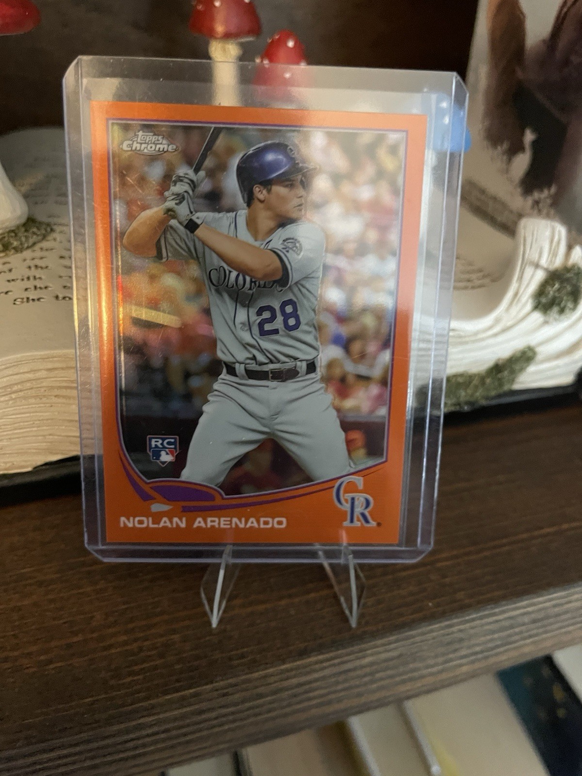 2013 Topps Chrome - Nolan Arenado #78 Orange Refractor (RC)