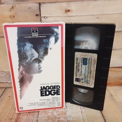 Jagged Edge VHS Used Glenn Close Jeff Bridges Thriller Drama